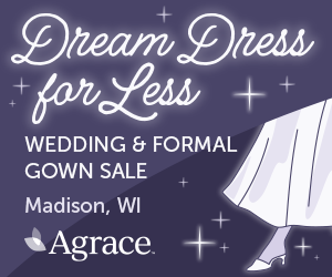 Agrace Receives Donation of 1,000+ Wedding Gowns and Special-occasion Dresses